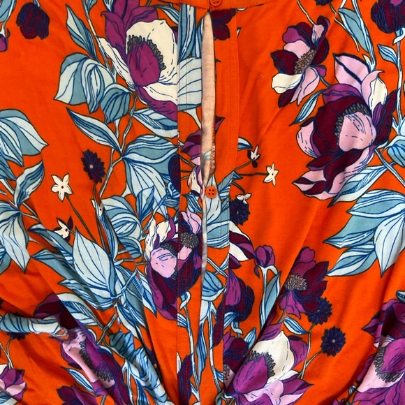 Free People Floral Top - Picture 2 of 3